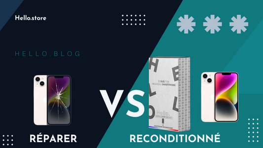 Réparer vs Reconditionner : comprendre la différence - Hello.store