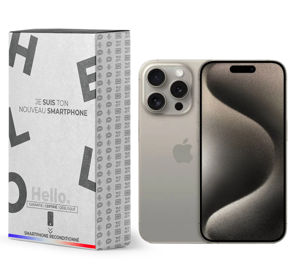 iPhone 15 Pro Reconditionné