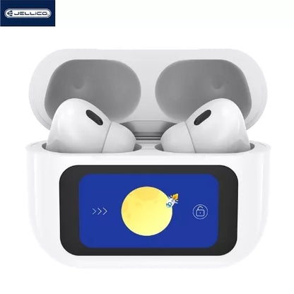 Écouteurs sans fil bluetooth avec écran tactile JELLICO AirBlue Pro 3